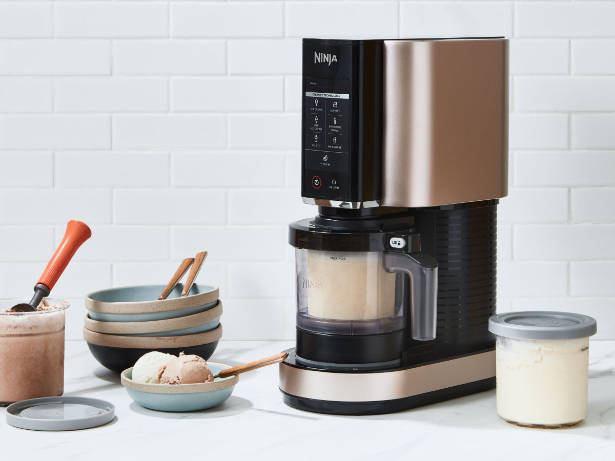 Coffee Ice Cream with GothRider Gasoline and Ninja Creami