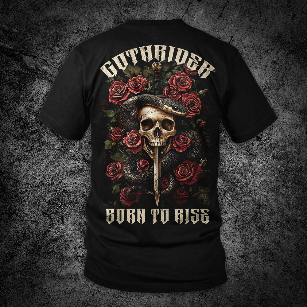 Born To Rise Unisex T-Shirt - GothRider Brand