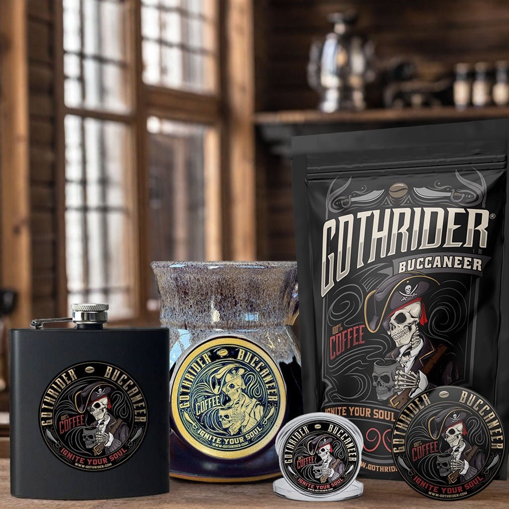 Buccaneer Limited Edition Pottery Mug Kit – Collector's Edition - GothRider Brand
