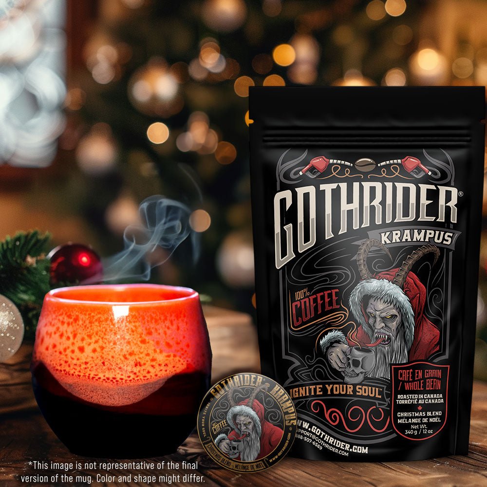 Krampus Coffee Inferno Shot Kit - GothRider Brand