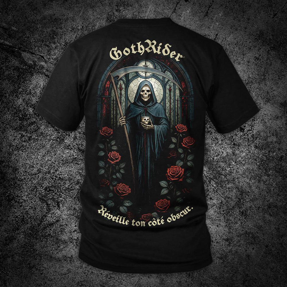Réveille Ton Côté Obscur Unisex T-Shirt - GothRider Brand