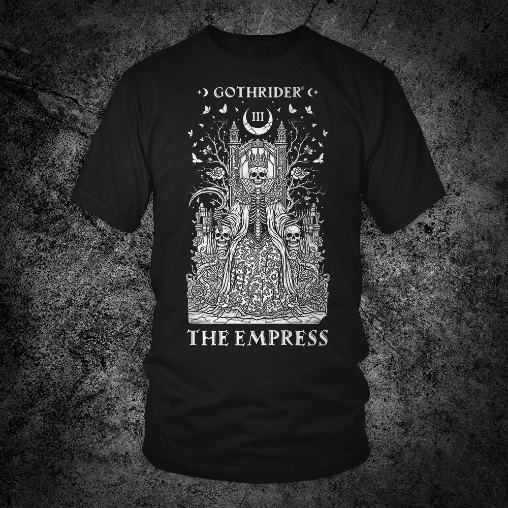 The Empress Tarot Unisex T-Shirt - GothRider Brand