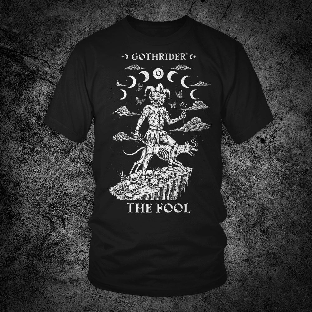 The Fool Tarot Unisex T-Shirt - GothRider Brand