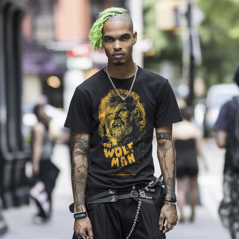 The Wolf Man Movie Unisex T-Shirt - GothRider Brand