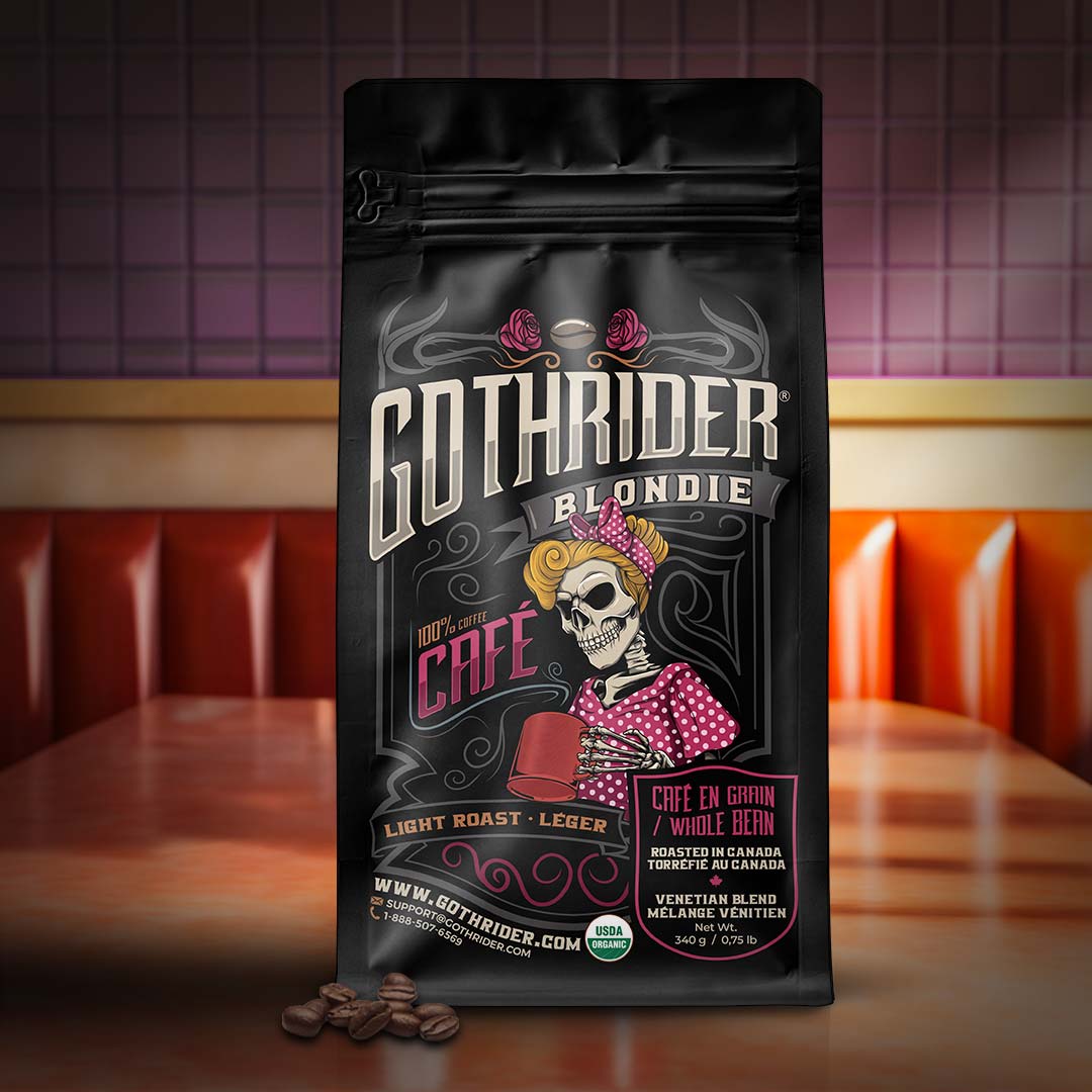 Blondie Coffee - GothRider Brand