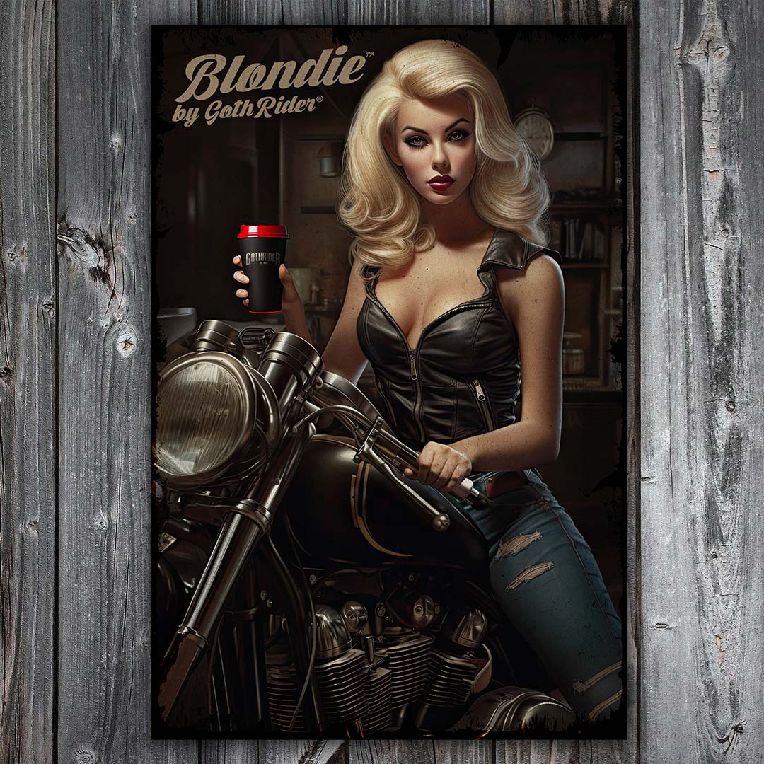 Plaque Métal Sons Of Anarchy - Fear The Reaper | Décoration Murale 20x30cm | Style Rétro