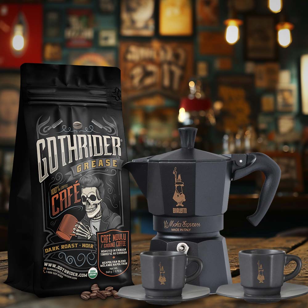 GothRider Coffee Black Star Edition Kit - GothRider Brand