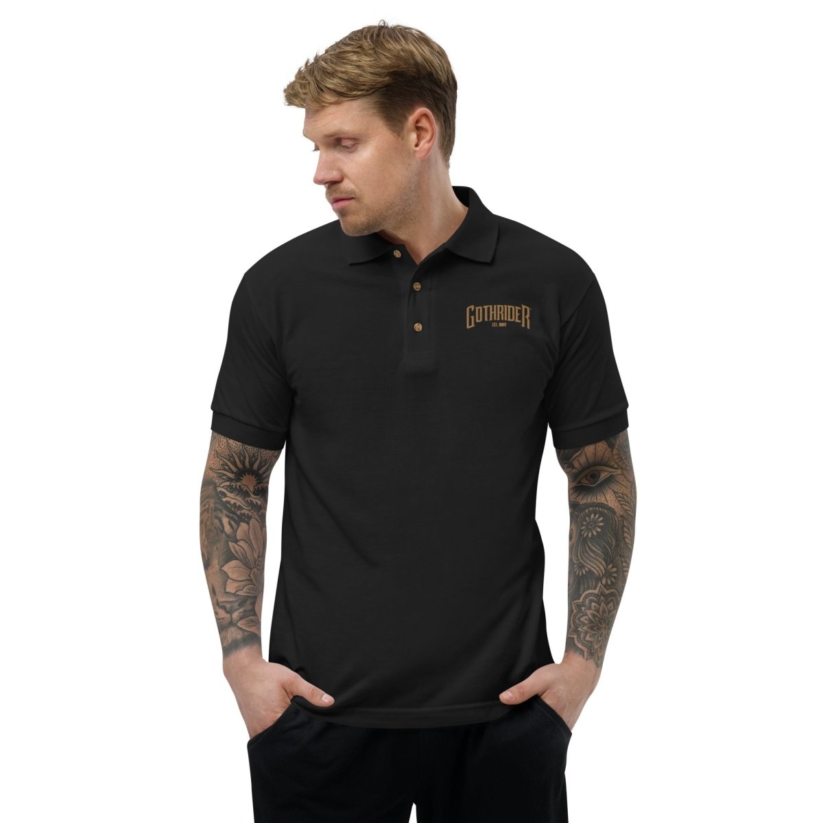 GothRider Official Polo Shirt - GothRider Brand