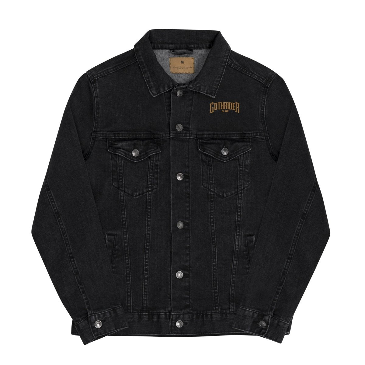 GothRider Official Unisex Denim Jacket - GothRider Brand
