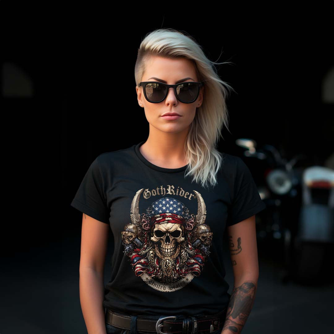 GothRider United States 2023 Unisex T-Shirt - GothRider Brand