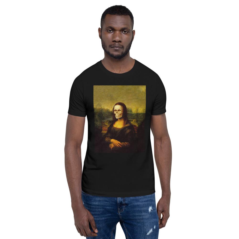 Mona Lisa Unisex T-Shirt - GothRider Brand
