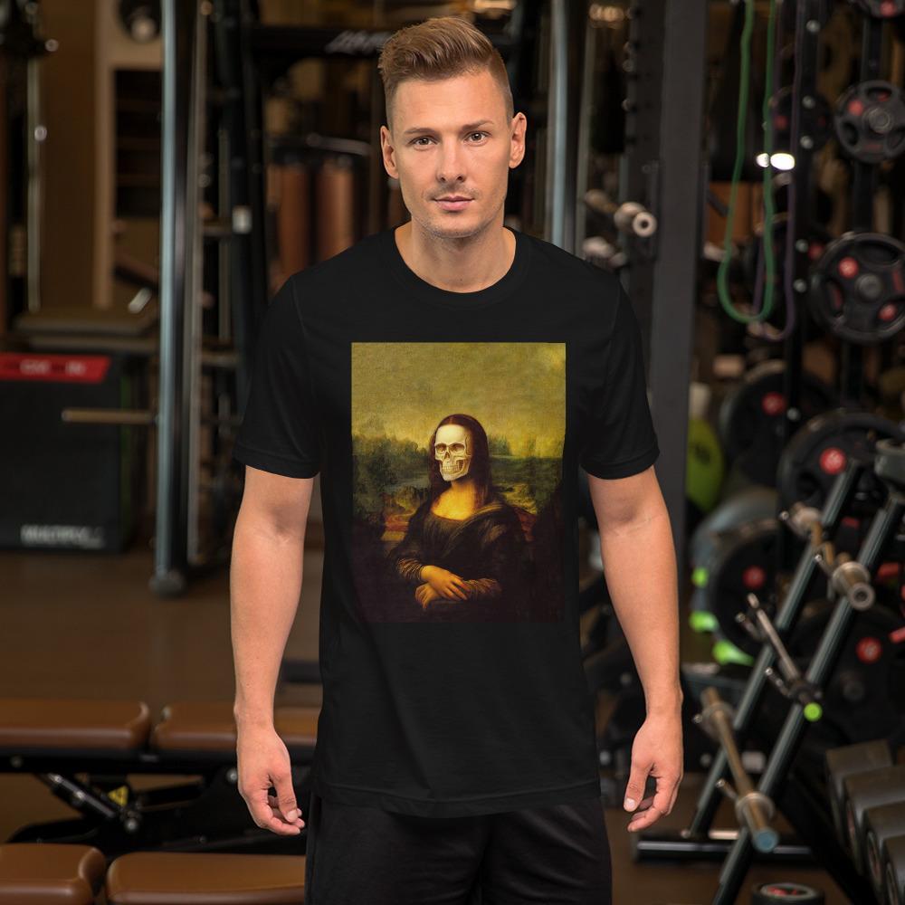 Mona Lisa Unisex T-Shirt - GothRider Brand