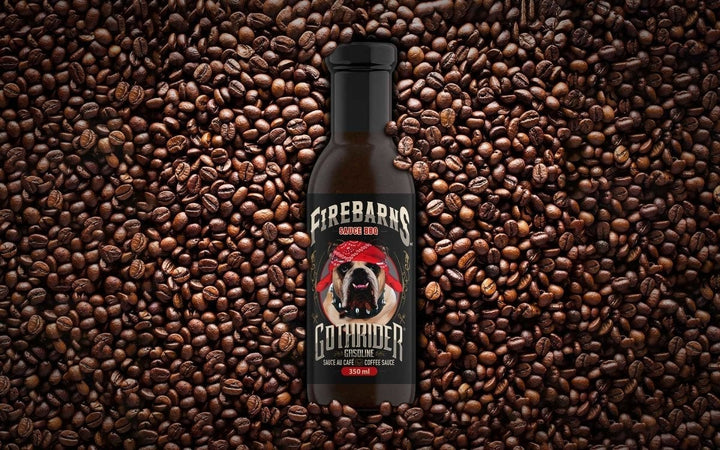 GothRider® partners with Firebarns Hot Sauce  to launch bitter-sweet, coffee-infused BBQ sauce with an edge - GothRider Brand