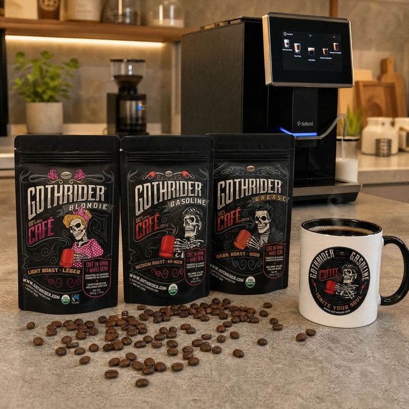 Kit Découverte de cafés GothRider