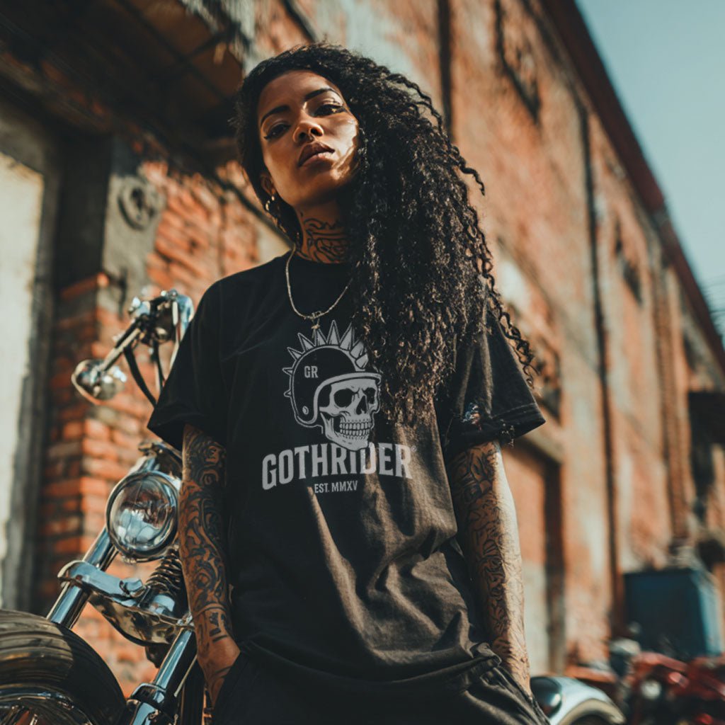 Iron Spikes Unisex T-Shirt - GothRider Brand