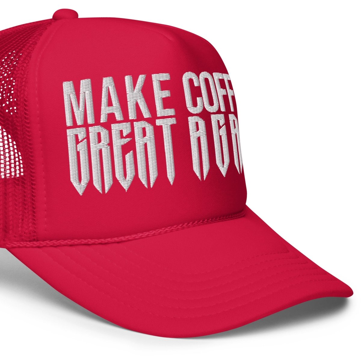 Make Coffee Great Again Cap - GothRider Brand