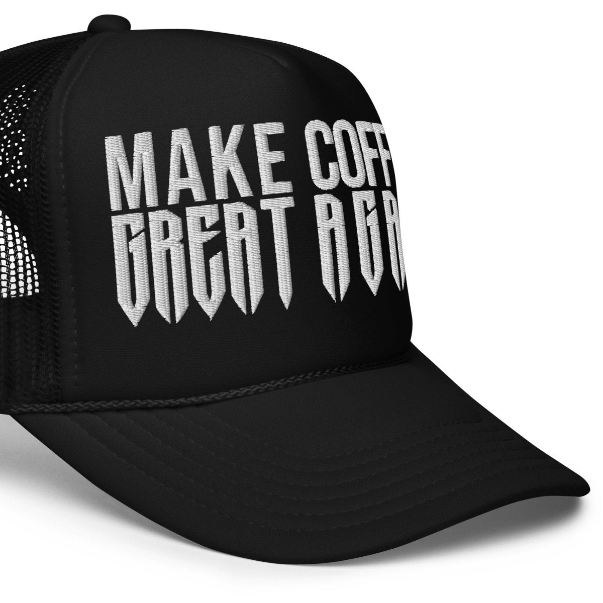 Make Coffee Great Again Cap - GothRider Brand