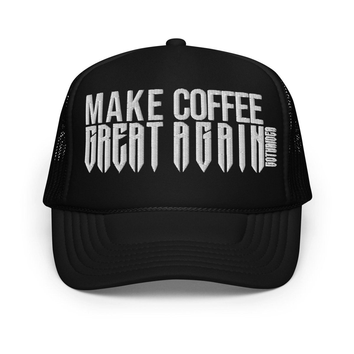Make Coffee Great Again Cap - GothRider Brand