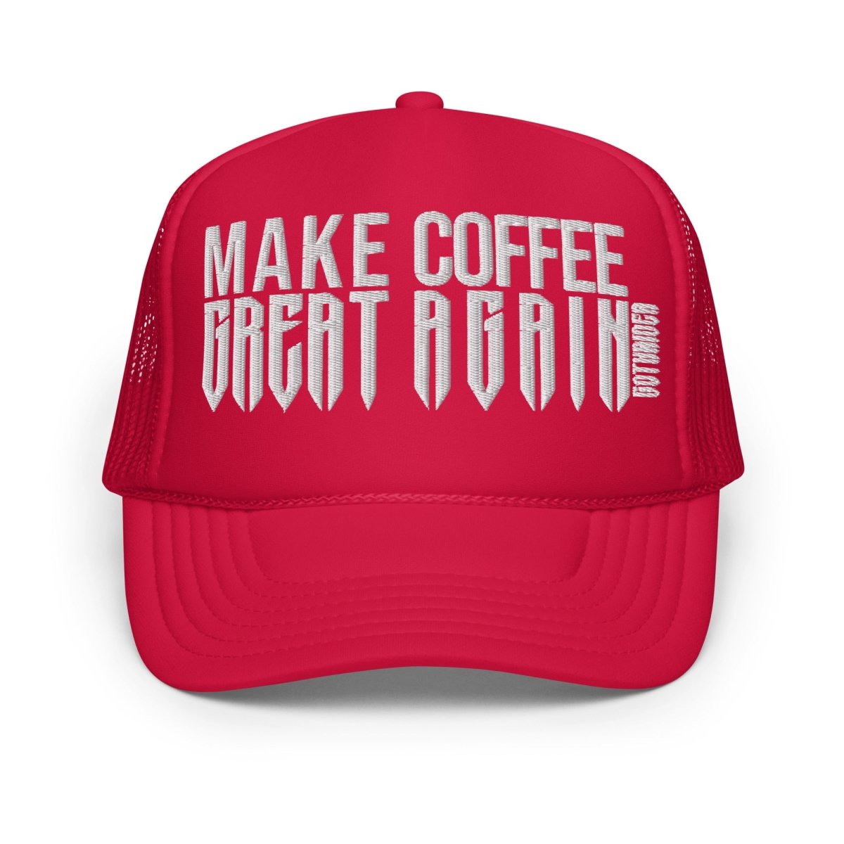 Make Coffee Great Again Cap - GothRider Brand