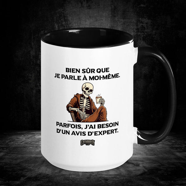 Tasse Métal Camping 50cl – "J'ai Besoin D'un Café... Et Que Ce Soit à Nouveau Vendredi" – Lave-Vaisselle – Pas Micro-Ondes