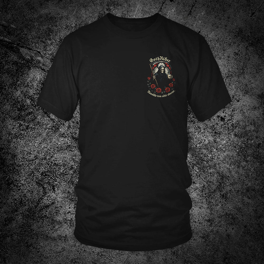 Réveille Ton Côté Obscur Unisex T-Shirt - GothRider Brand