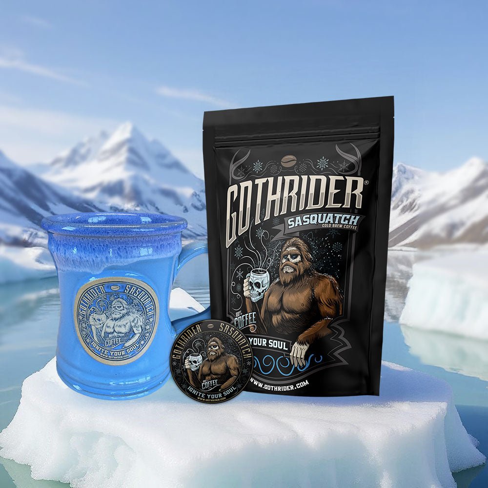 Sasquatch Limited Edition Pottery Mug Kit - GothRider Brand