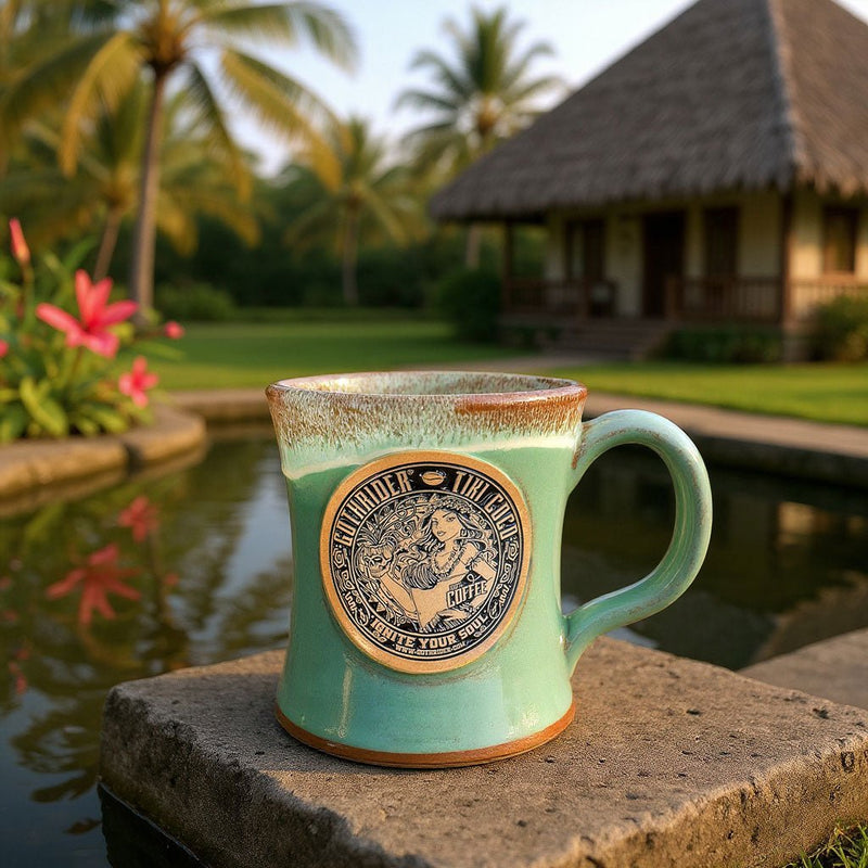 Tiki Coco Limited Edition Deneen Pottery Mug