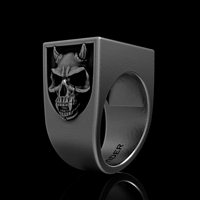 666 Ring - GothRider Brand