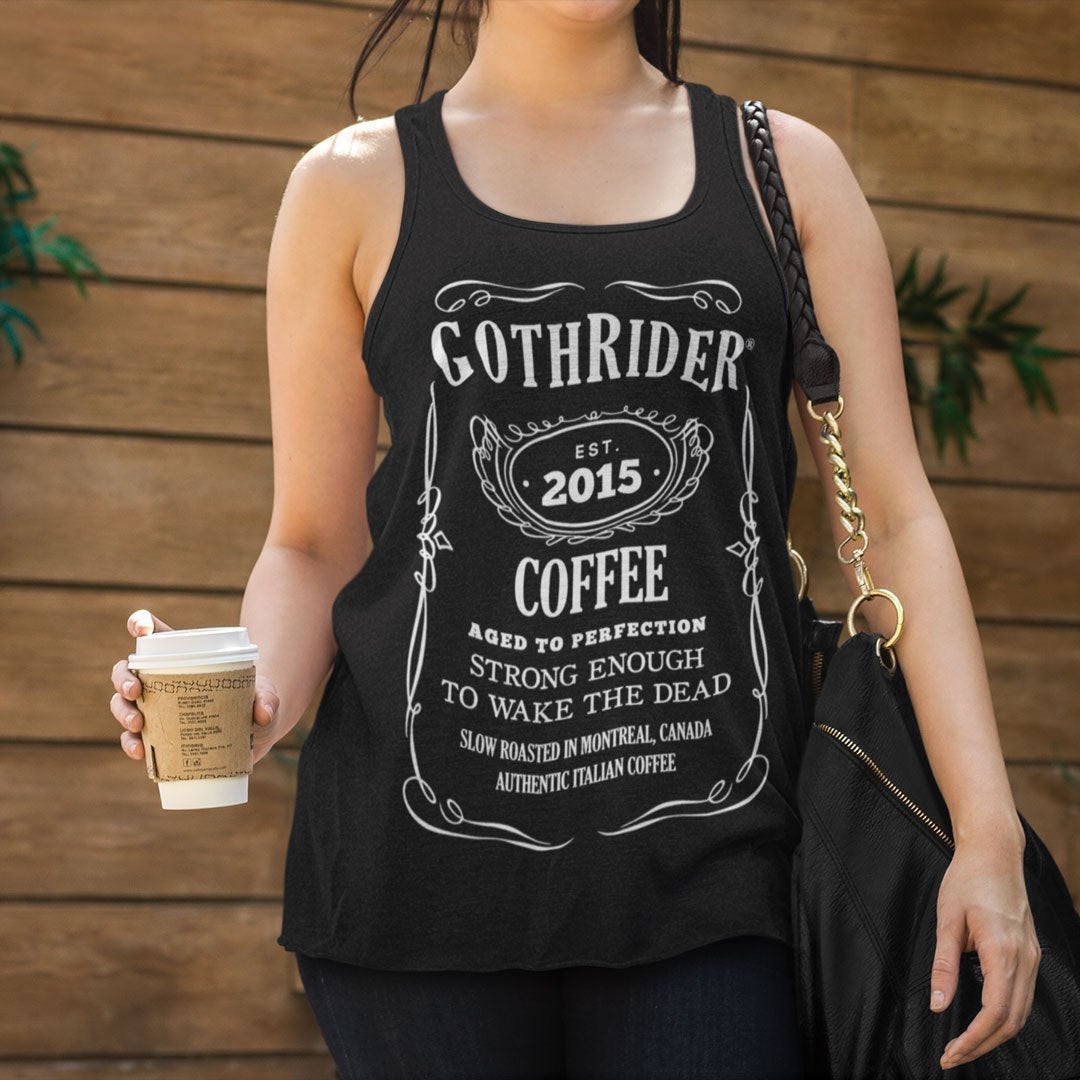 Aged To Perfection Women Racerback Tank - GothRider Brand