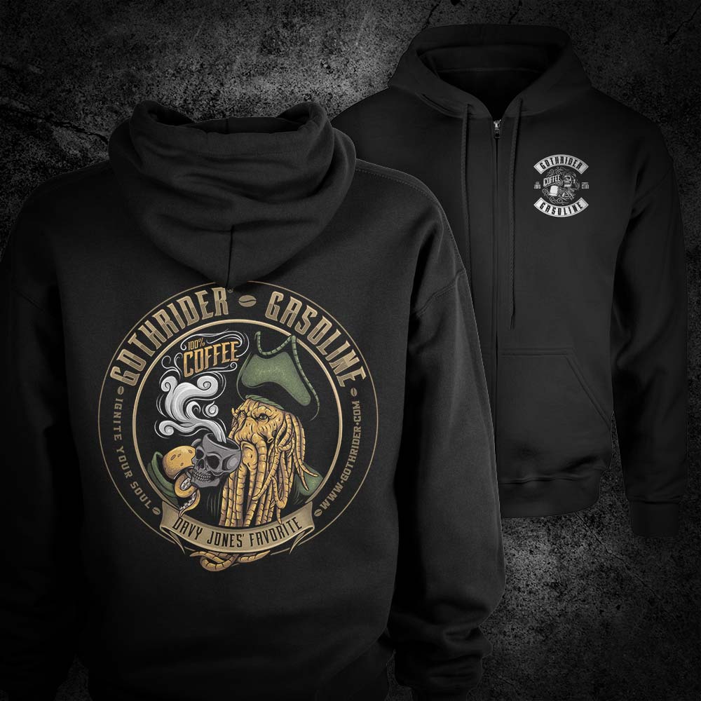 Davy Jones Favorite Limited Edition Hoodie - GothRider Brand