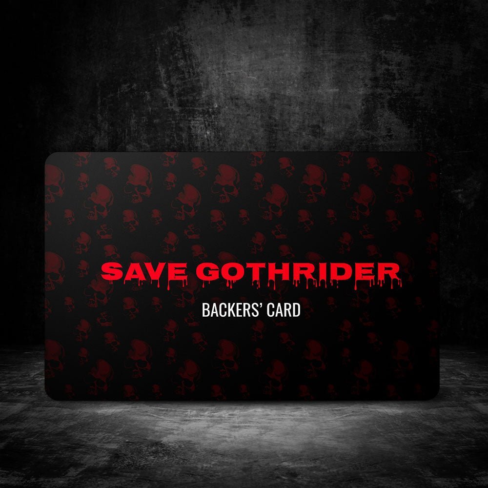 GothRider Backers Gift Card - GothRider Brand