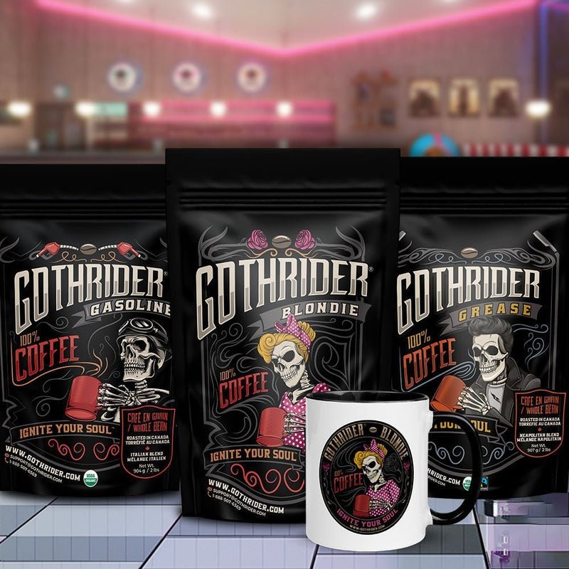 Kit Découverte de cafés GothRider