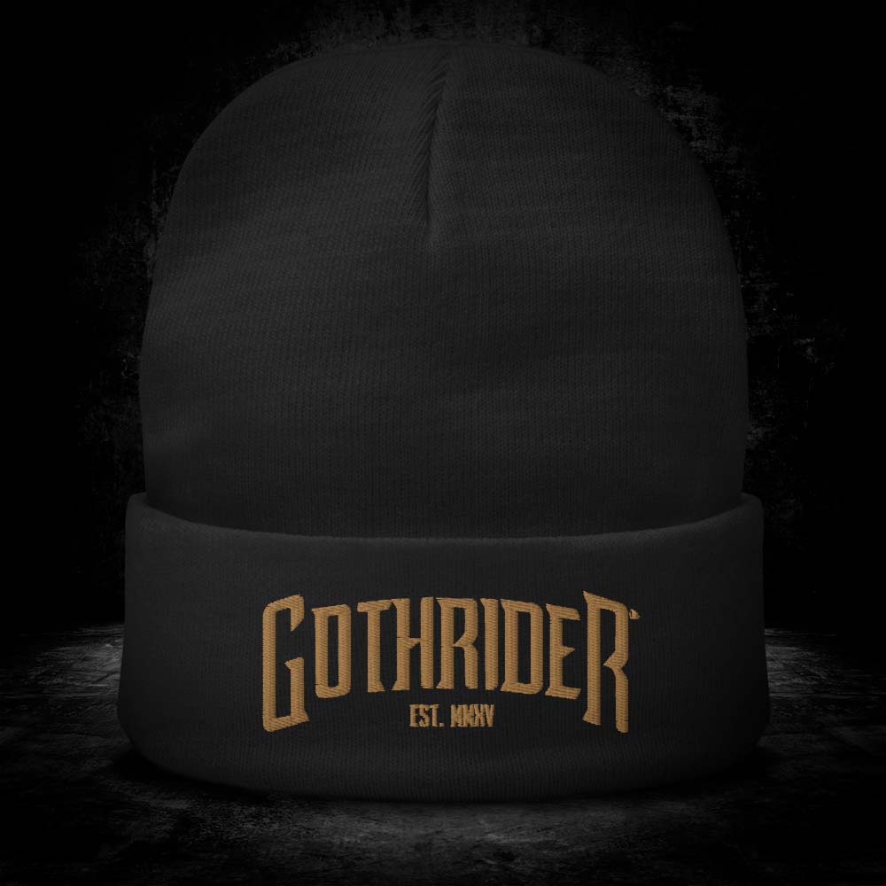 GothRider Embroidered Beanie - GothRider®