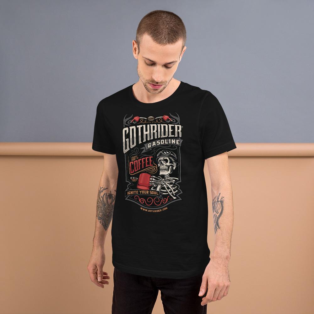 GothRider Gasoline Unisex T-Shirt - GothRider Brand