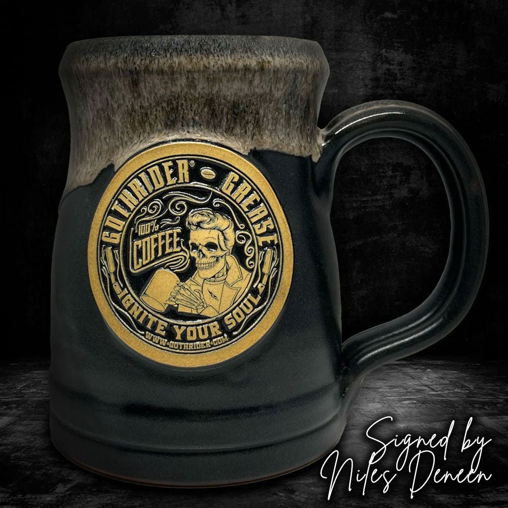 GothRider Grease Tankard Limited Signed Edition Mug - GothRider Brand