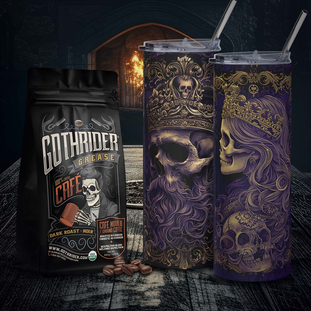 King & Queen's Love Coffee Kit - GothRider Brand