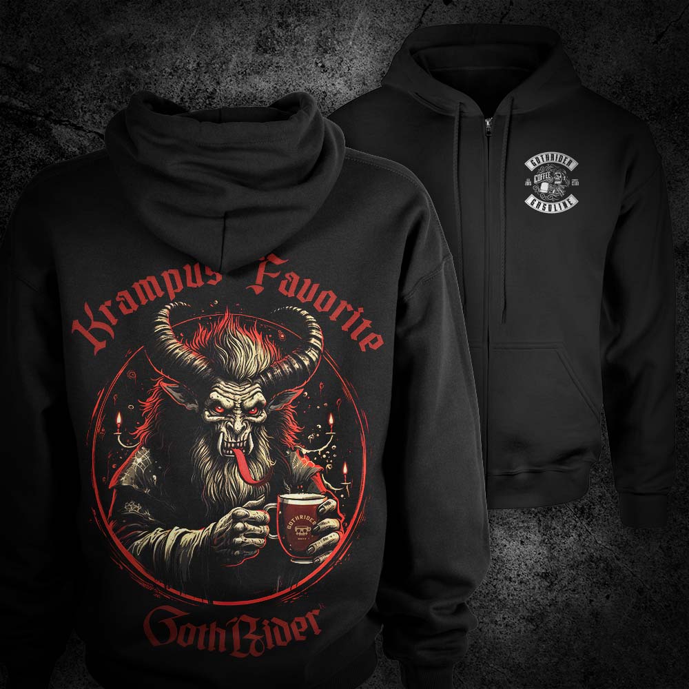 Krampus' Favorite Hoodie - GothRider Brand