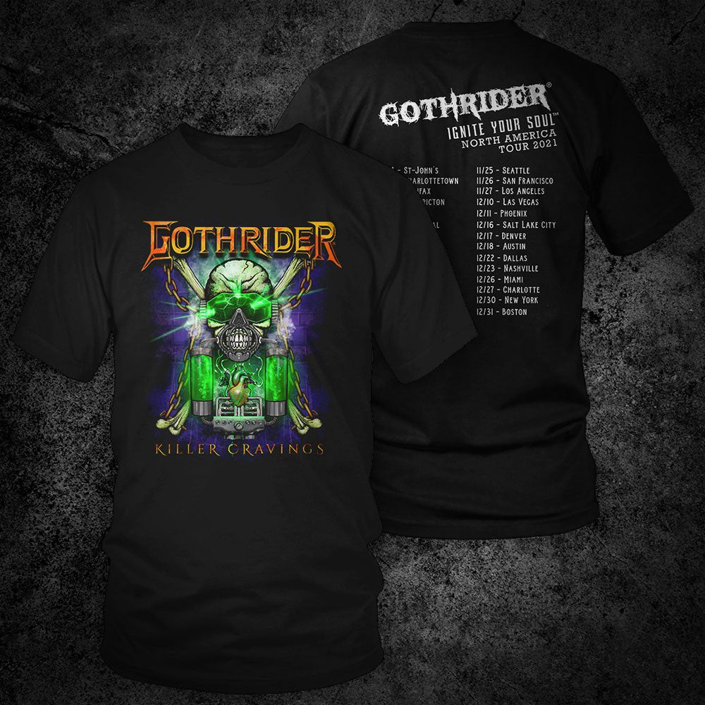 Metal Tribute 4-Pack T-Shirts - GothRider Brand