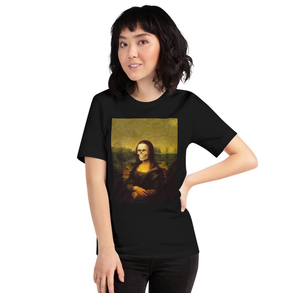 Mona Lisa Unisex T-Shirt - GothRider Brand