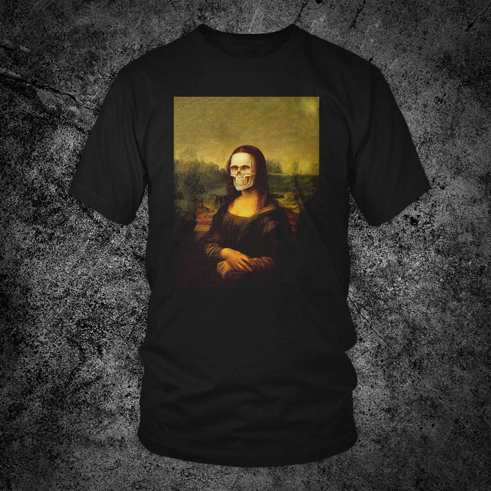 Mona Lisa Unisex T-Shirt - GothRider Brand