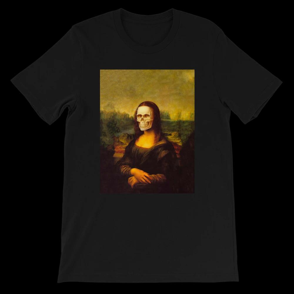 Mona Lisa Unisex T-Shirt - GothRider Brand