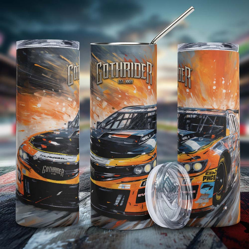Pit-Stop Skinny Tumbler