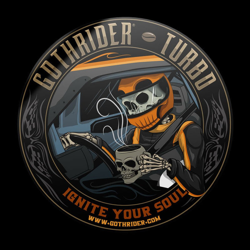 Turbo Coffee Sticker