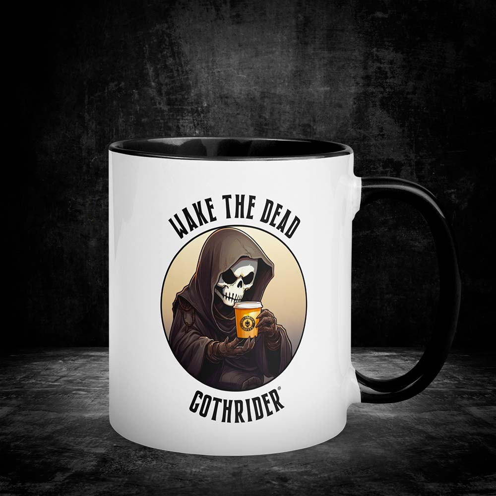 Wake The Dead Mug - GothRider Brand
